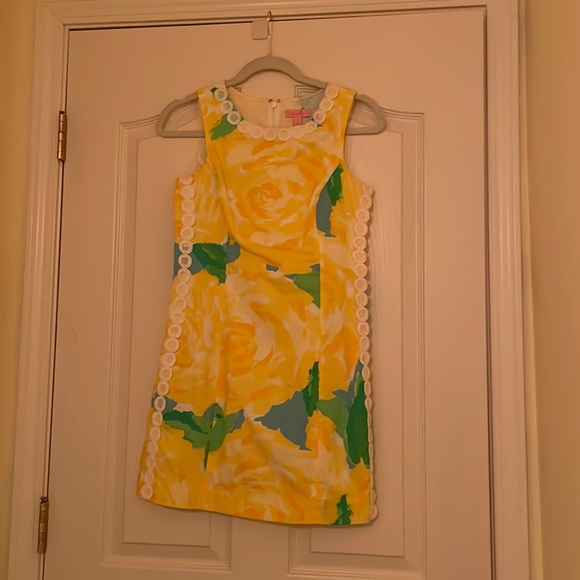 Lilly Pulitzer Floral Dress - Picture 1 of 3
